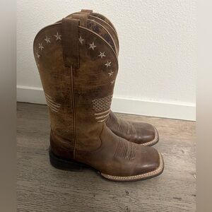 Ariat Brown Western Cowboy Boots